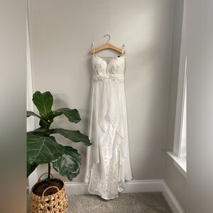 Womens Destinations By Mon Cheri Beach Wedding Gown